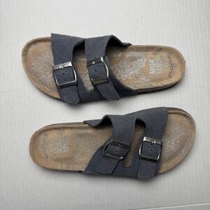 Muk Luks Marla Slide Sandals Women's Size 7 NWOT Grey